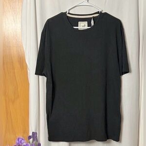 Alexander Julian Colours Black Short Sleeve Cotton Tee Shirt Size XL